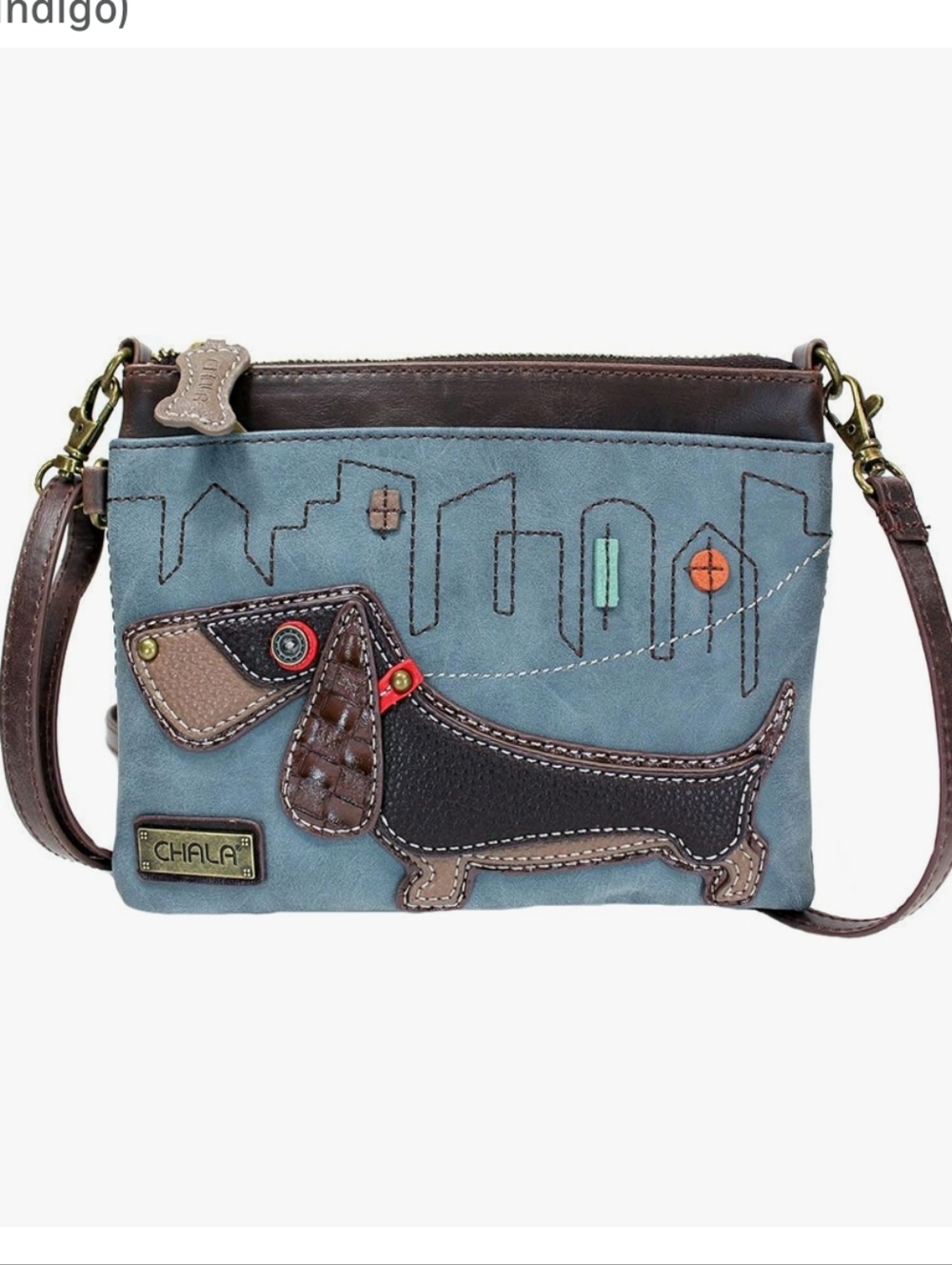 Chala Dachshund Crossbody Bag